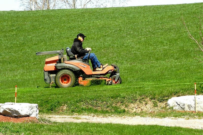 Balance speed with control on hills swift mowing is only safe when your mower maintains stability and traction