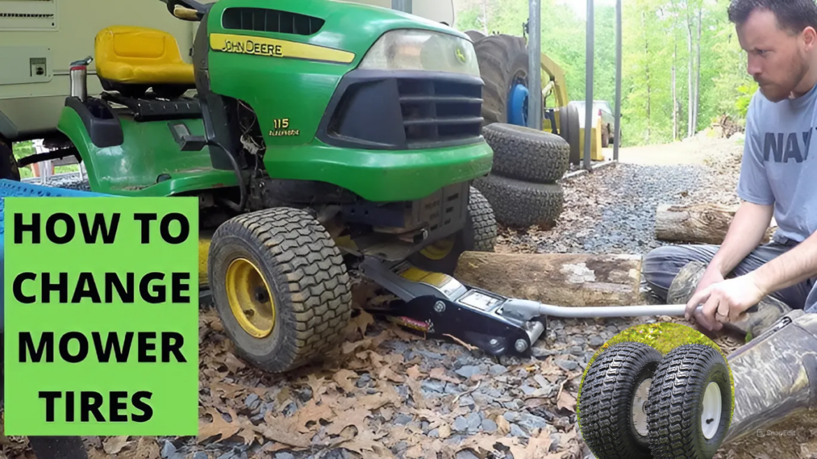 How To Change A Riding Lawn Mower Tire to Better Performance