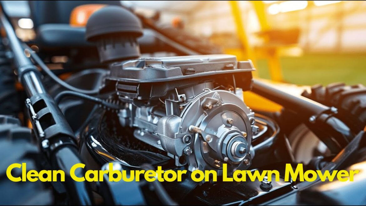 How to Clean a Carburetor on a Riding Lawn Mower