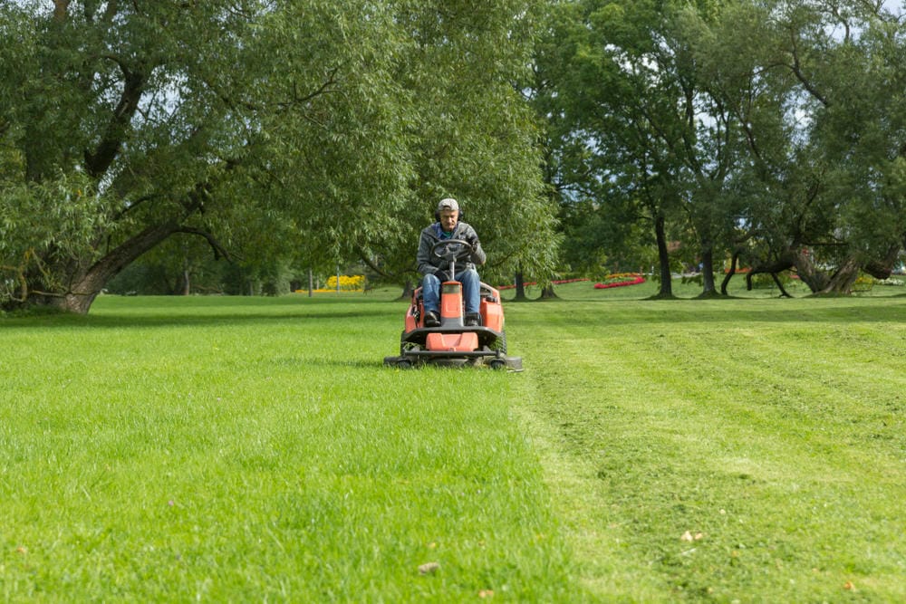 Intense use of large terrains accelerates wear on riding mowers