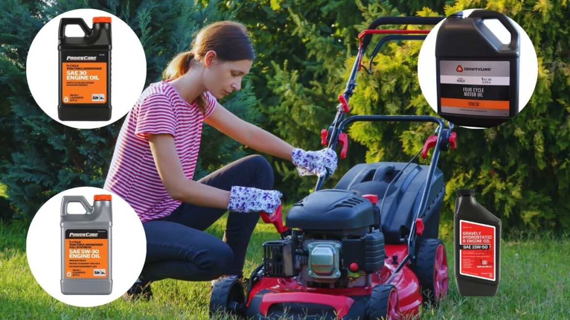 What Oil Does Lawn Mowers Use