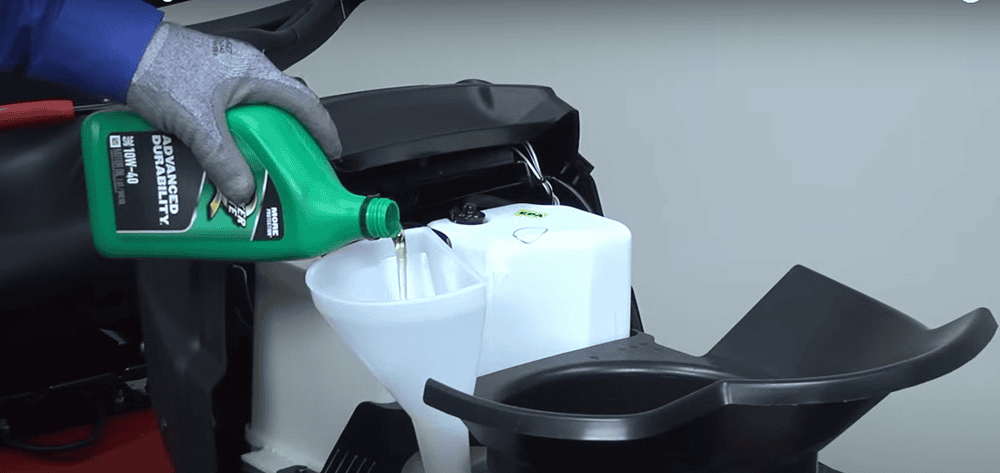 how to change oil in a craftsman riding lawn mower