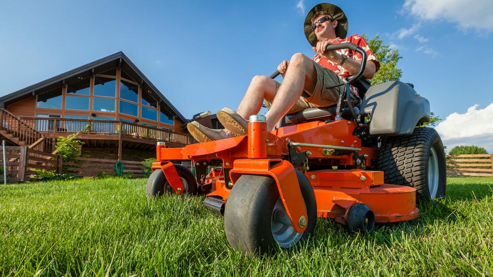 Zero turn mowers pivot 180 degrees for unmatched precision and efficiency