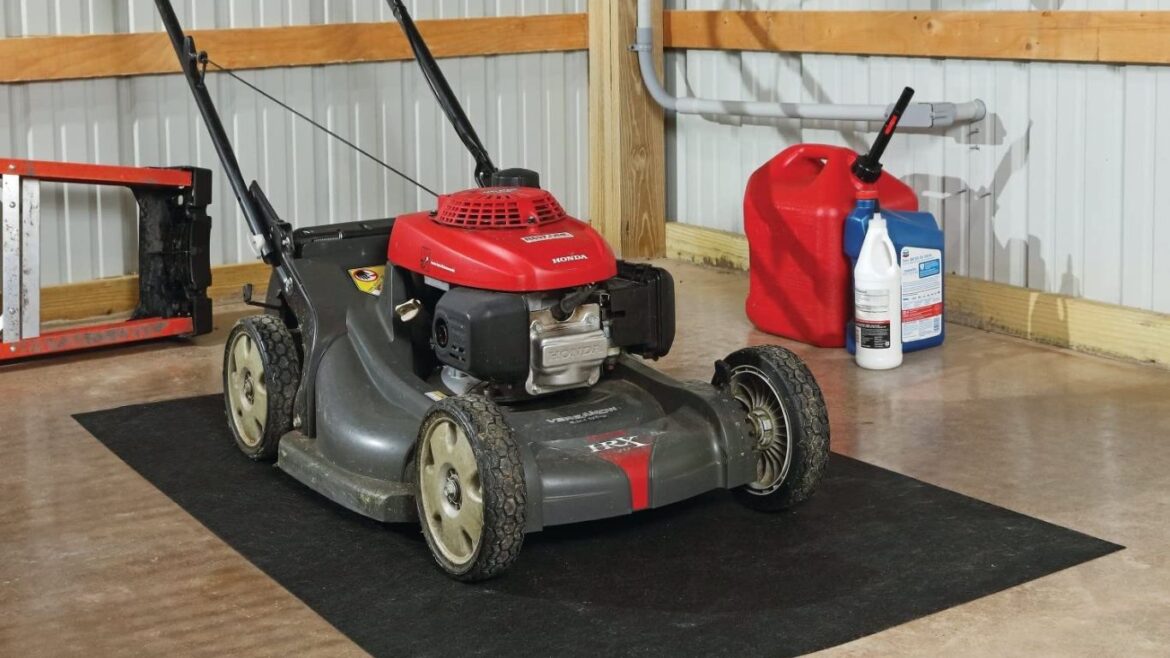 How To Store A Lawn Mower In The Garage