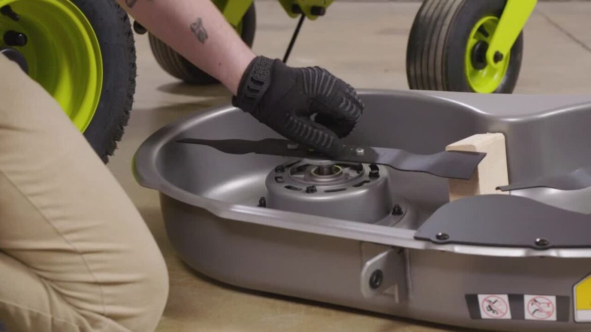 How to Change a Blade on a Push Mower Safely
