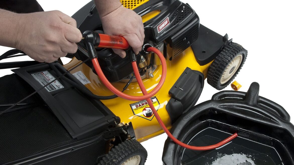 How to Drain Oil from a Push Lawn Mower